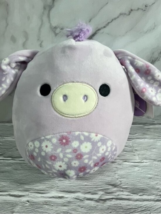 Squishmallows Delzi The Lilac Donkey Soft Plush Stuffed Animal - Picture 1 of 10